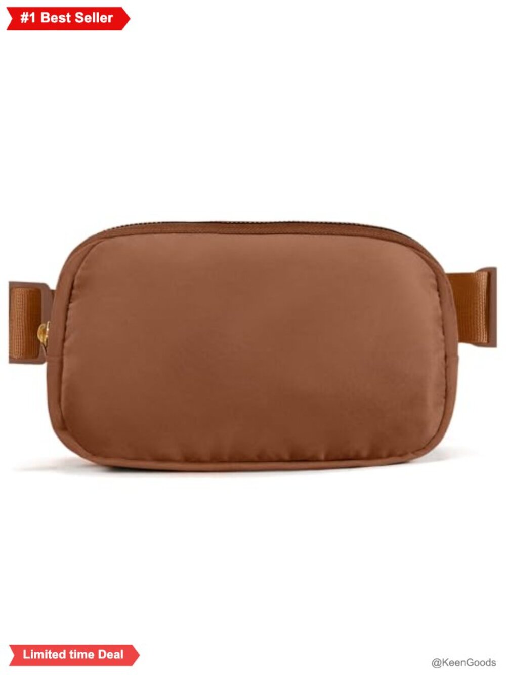 Nylon Belt Bag Fanny Pack Crossbody Water Resistant